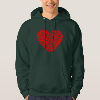 Valentine Gift för hennes enkla Purview-design Hoodie