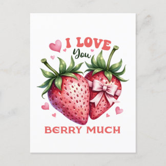 Valentine Gift | I Kärlek Du Berry Mch Vykort