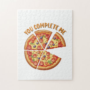 Valentine Gift Pizza Du fullbordar mig Pussel