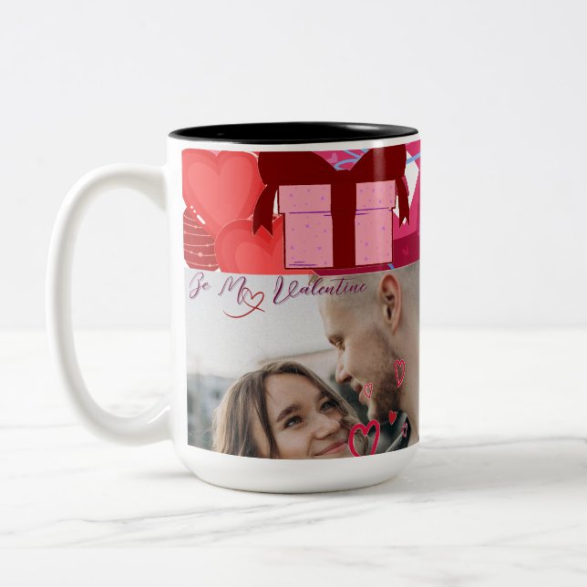 Valentine Gift Två-Tonad Mugg (Vänster)