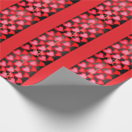 Valentine Gift Wrapping Presentpapper