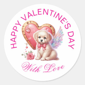 Valentine Gifts - Pawsitively Adwillmariy 22 Runt Klistermärke