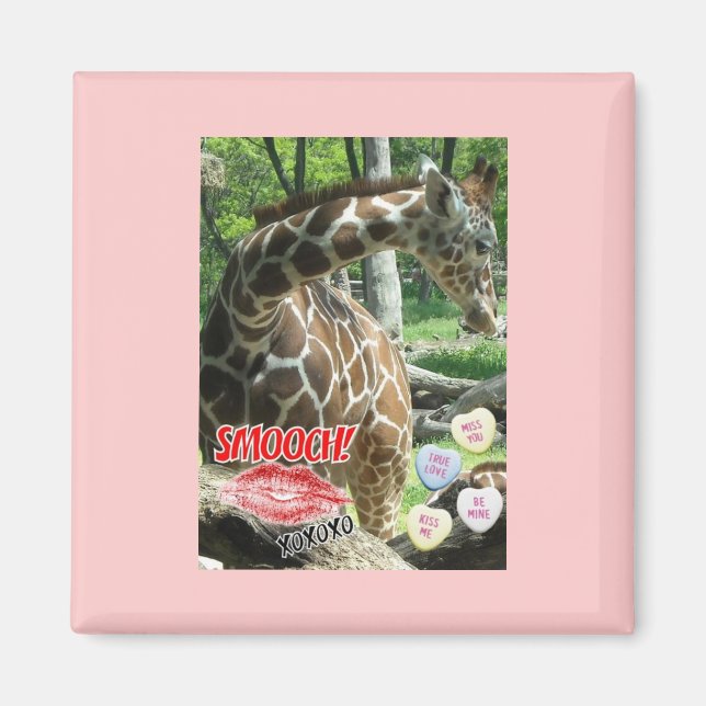 Valentine Giraff Magnet (Framsidan)