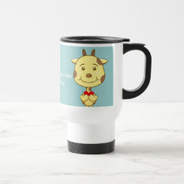 Valentine Giraffe Mugg