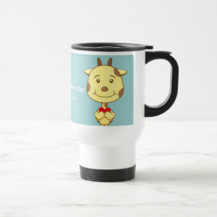 Valentine Giraffe Mugg