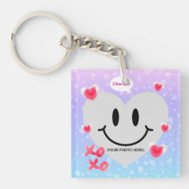 Valentine Glass Heart Bubblegum par