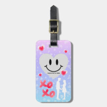 Valentine Glass Heart Bubblegum par