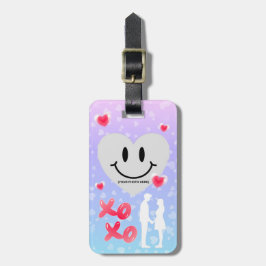 Valentine Glass Heart Bubblegum par Bagagebricka