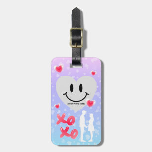 Valentine Glass Heart Bubblegum par Bagagebricka
