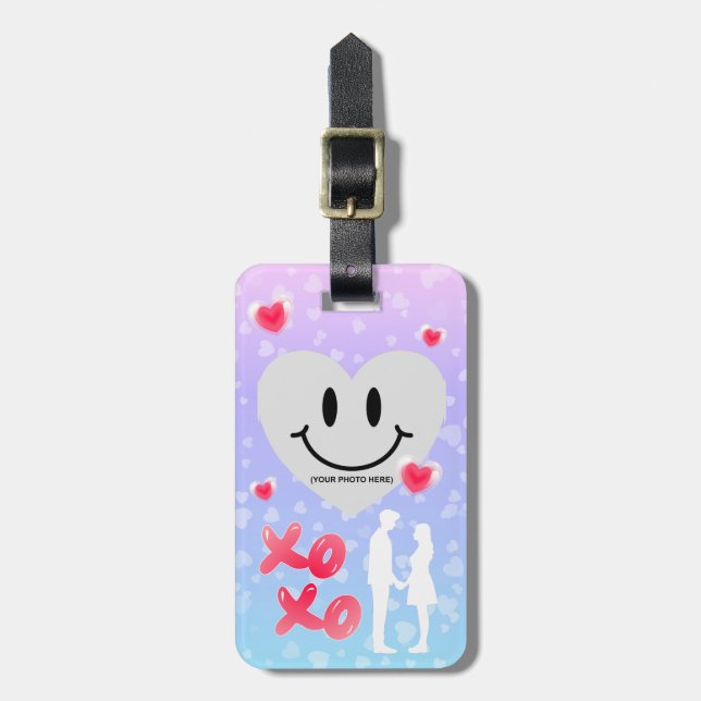 Valentine Glass Heart Bubblegum par Bagagebricka (Vertikal Framsida)