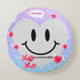 Valentine Glass Heart Bubblegum par Rund Kudde