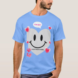 Valentine Glass Heart Bubblegum par T Shirt