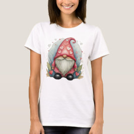 Valentine Gnome i Kärlek, Gnome Valentines day T Shirt