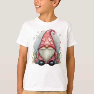 Valentine Gnome i Kärlek, Gnome Valentines day T Shirt