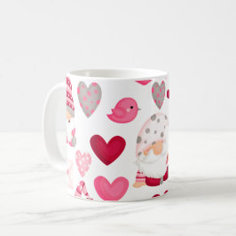 Valentine-gnome Kaffemugg