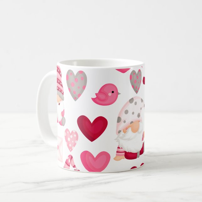 Valentine-gnome Kaffemugg (Framsida vänster)