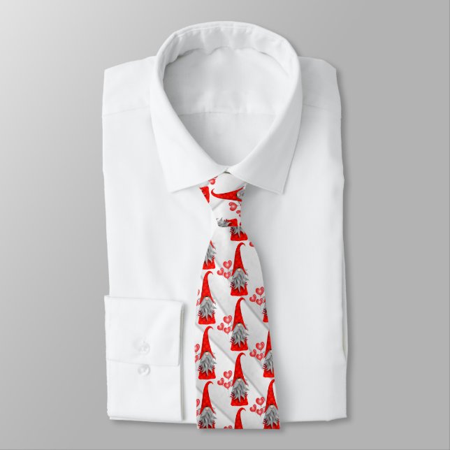 Valentine Gnome Neck Tie Slips (Bunden)
