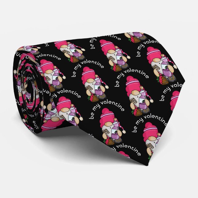 Valentine Gnome och Vin Slips (Rullad)