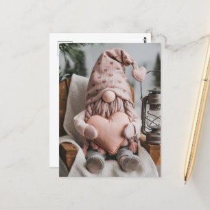 Valentine Gnome Vykort