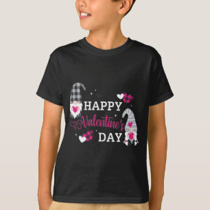 Valentine Gnomes Holding Hearts Valentine Day Gn T Shirt