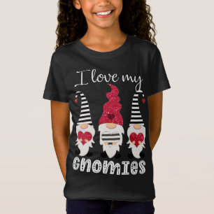 Valentine Gnomes I Kärlek My Gnomies T Shirt