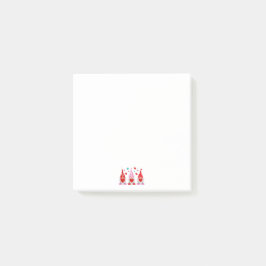 Valentine Gnomes Post-it Notes Block