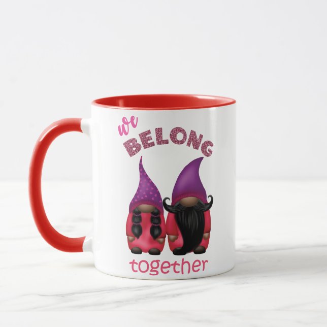 Valentine gnomes: vi hör ihop mugg (Vänster)