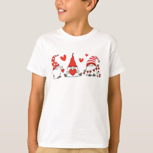 Valentine Gnomies Funny Happy Valentine Day T Shirt