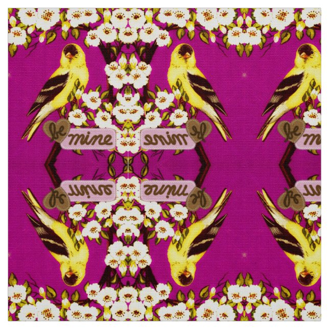 Valentine Goldfinch Tyg (Provkarta)