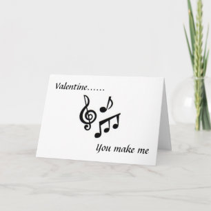 VALENTINE GÖR MIG MYCKET MER SINGING OCH MYCKET ME HELGKORT