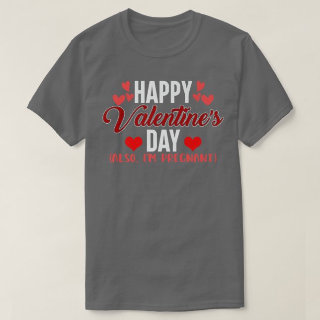 Valentine Gravid meddelar att Mor ska vara Desi T Shirt (Design framsida)