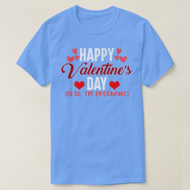 Valentine Gravid meddelar att Mor ska vara Desi T Shirt (Design framsida)