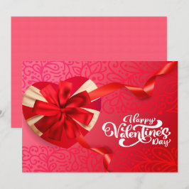 Valentine Greeting Card Anteckningskort