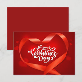 Valentine Greeting Card Anteckningskort
