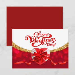 Valentine Greeting Card Anteckningskort