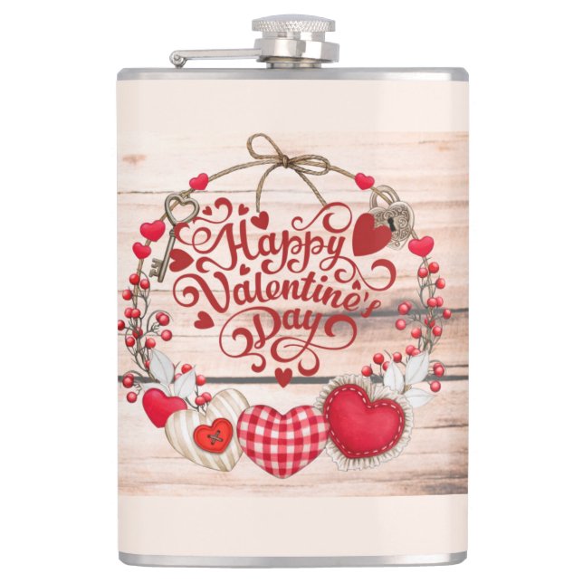 Valentine Hälsning Fickplunta (Framsidan)