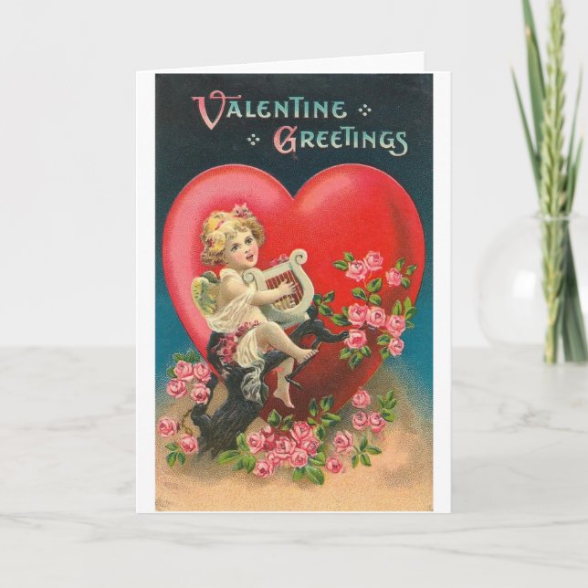 Valentine Hälsning Helgkort (Framsida)