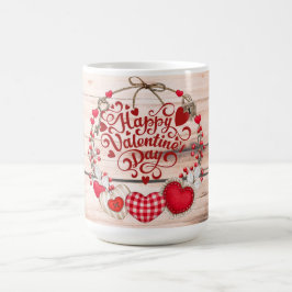 Valentine Hälsning Kaffemugg