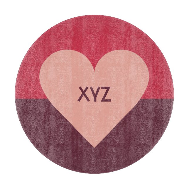 Valentine Heart-anpassningsbarna, i form av en end (Framsidan)