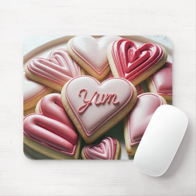 Valentine Heart Cookies Musmatta (Med mus)