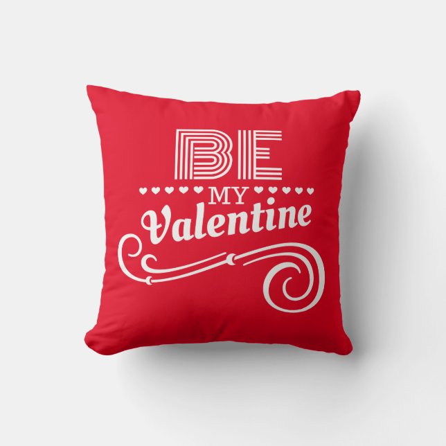 Valentine Heart Dekorativ kudde (Framsida)