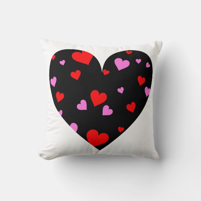 Valentine Heart Dekorativ kudde (Framsida)