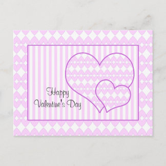 Valentine Heart Design Helg Vykort