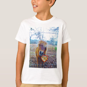 Valentine Heart Horse Tee Shirt