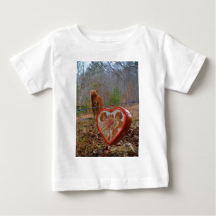 Valentine Heart Miniature Brown Horse T Shirt