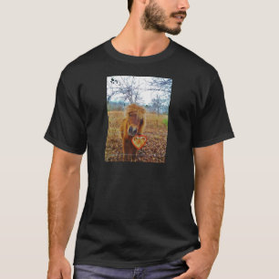 Valentine Heart Miniature Brown Horse T-shirt