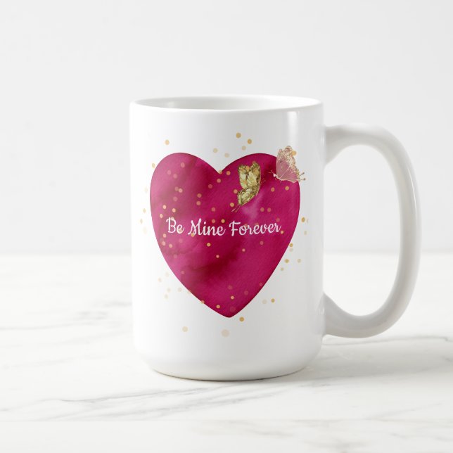 Valentine Heart  Mug Kaffemugg (Höger)