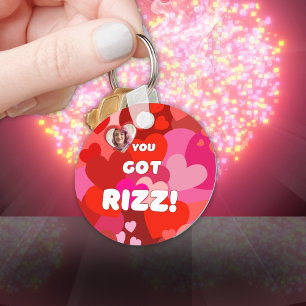 Valentine Heart Pop Nyckelring