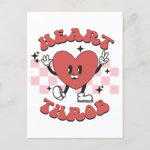Valentine Heart Throb Vykort