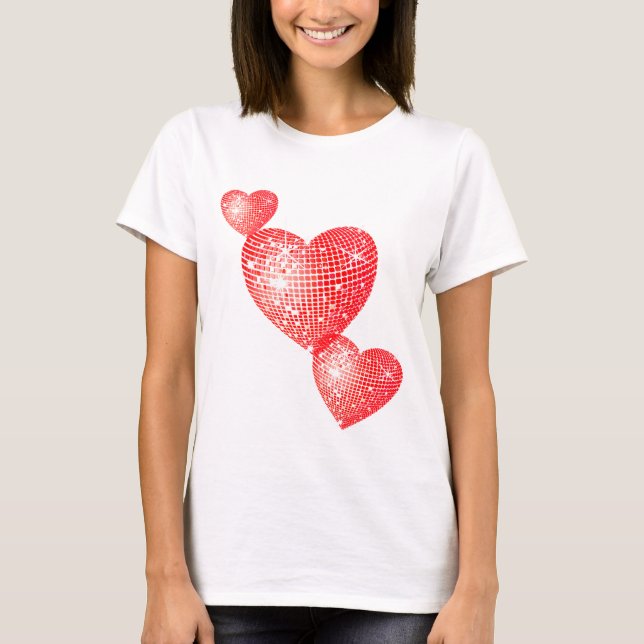 Valentine Heart Women's T-Shirt (Framsida)